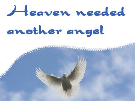 We did not find results for: Heaven Got Another Angel Quotes. QuotesGram