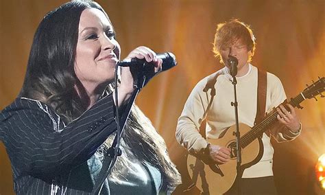 American Idol Alanis Morissette And Ed Sheeran Steal The Show As They