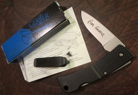 Gerber 400 Usa Lst Knife Pocket Clip Limited Edition 1of5000 Lockback