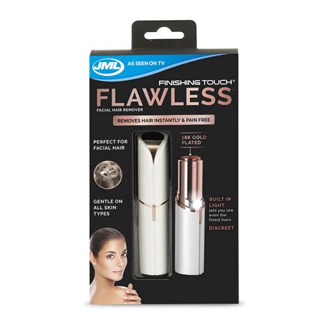 Jml Finishing Touch Flawless Facial Hair Remover Wilko