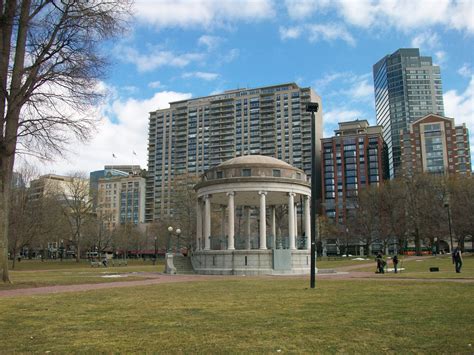 A Profile Of Urban Parks Boston Common Boston Ma