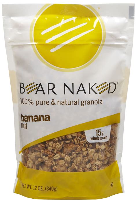 Bear Naked Granola Banana Nut Pack 12 Oz Each 6 Packs Total