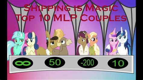 Shipping Is Magic Top 10 Couples Of My Little Pony Youtube