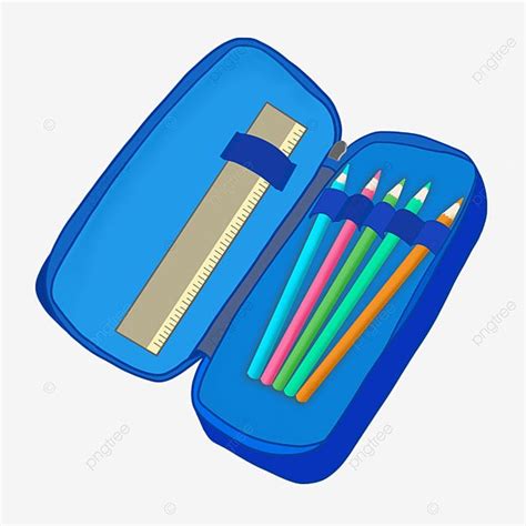Cases Clipart Transparent Background Pencil Case Clipart Learning