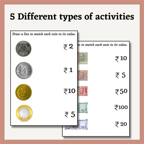 Indian Money Worksheets For Class 1 Resource For Teacher