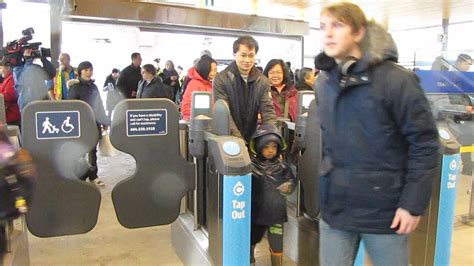 Skytrain Evergreen Line Opening Dec 02 2016 W Tunnel Ride At
