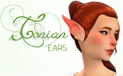 Elf Ears Collection The Sims 4 Sims4 Clove Share Asia Tổng Hợp Custom