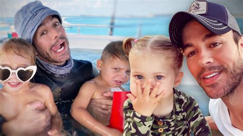 Enrique Iglesias dice cuál de sus tres hijos es travieso como él