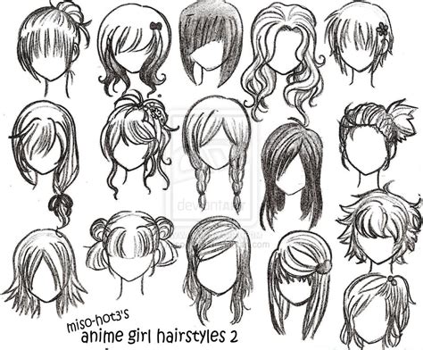 Anime hair can be a tricky thing to emulate, but the twintails are a good exception. Different Animie hairs - Anime Photo (31838247) - Fanpop