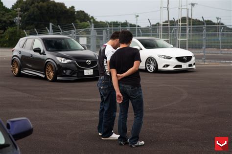 Mazda Cx 5 Tuned With Vossen Wheels And Air Suspension Autoevolution