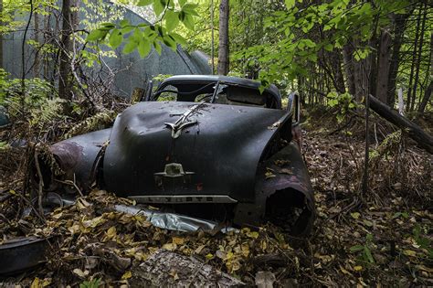 Abandoned Car In The Woods Freaktography