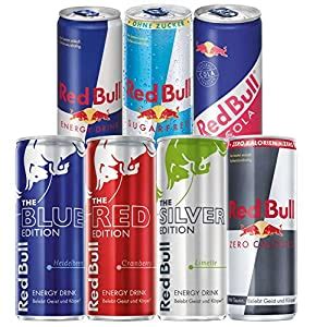 Red Bull - Probier-Set - 7x250ml inkl. Pfand: Amazon.de ...