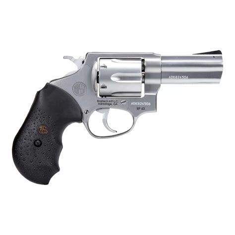 Rossi Rp63 Revolver Black 357 Mag 3 Barrel 6rd Rubber Grip