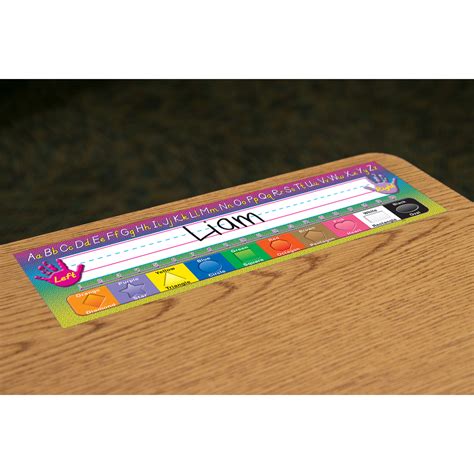 Modern Printing Flat Name Plates Tcr4307 Teacher Created Resources