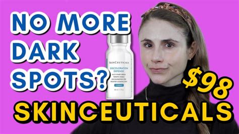 Skinceuticals Discoloration Defense Review Dr Dray Youtube