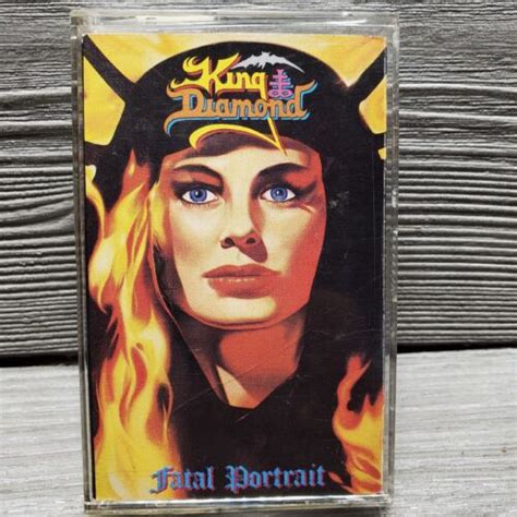 King Diamond Fatal Portrait Cassette Tape 1986 Thrash Metal Gwc90529