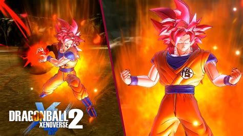 New Full Power Goku Super Saiyan God Dragon Ball Xenoverse 2 Mods