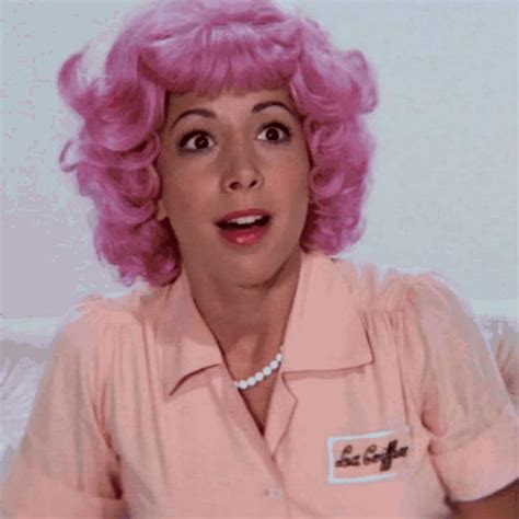 1978 Beauty School Drop Out Didi Conn Frenchy  Grease Pink