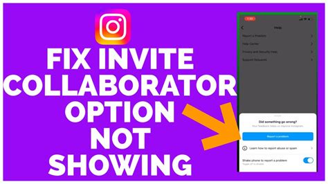 How To Fix Invite Collaborator Option Not Showing On Instagram YouTube