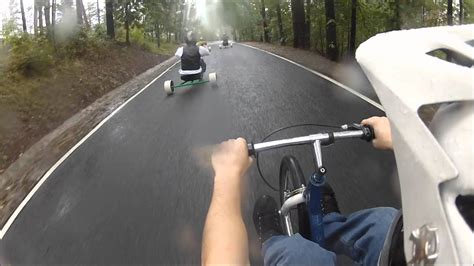 Trike Drifting In The Rain Youtube
