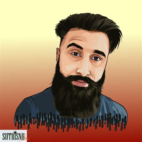 Sutrisnodraw I Will Draw Unique Portrait Illustration With Melting