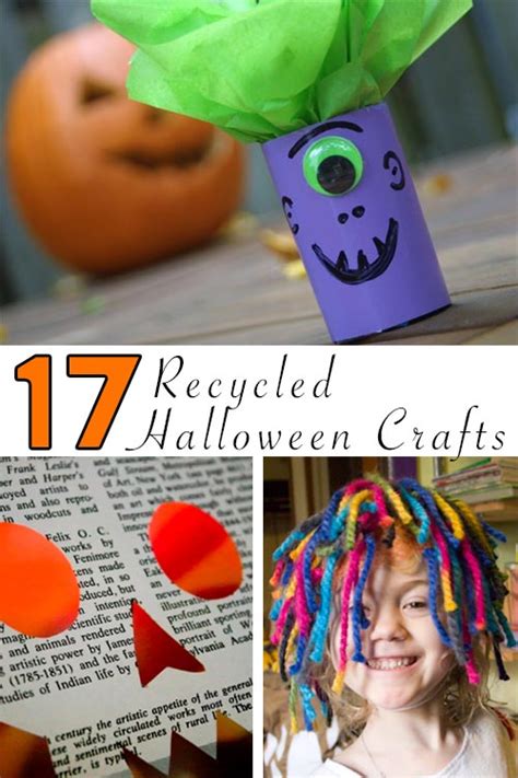 17 Recycled Halloween Crafts