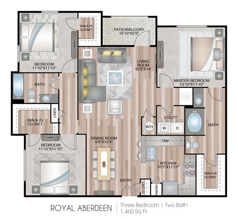 Royal Aberdeen 3 Bed Apartment Citra Luxury Apartments