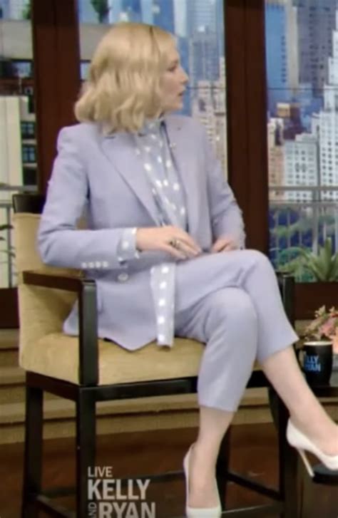 A List Of All The Suits Cate Blanchett Has Worn On The Ocean S Press Tour For Science Artofit