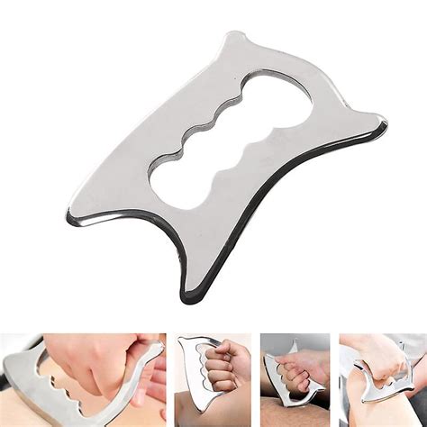 Stainless Steel Gua Sha Massage Tool Iastm Therapy Massager Myofascial Release Tools Muscle Soft