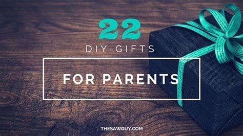 Maybe you would like to learn more about one of these? 22 Easy But Thoughtful DIY Gifts To Make For Your Parents ...