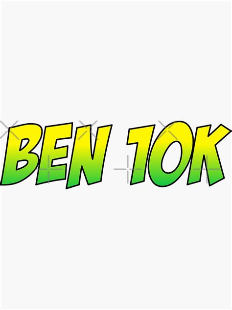 Ben 10k Sticker For Sale By Ben10ulthero Redbubble