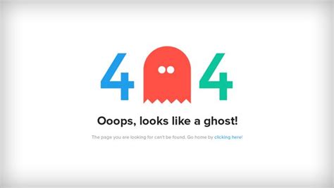 Ooops Error Ghost Pagepsd Freeimages