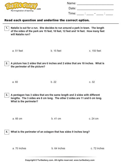 area and perimeter word problems worksheets for grade 5 worksheets master