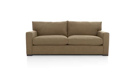 Do you suppose 2 seater sofa malaysia appears to be like great? Axis II 2-Seater Brown Microfiber Sofa | Crate and Barrel