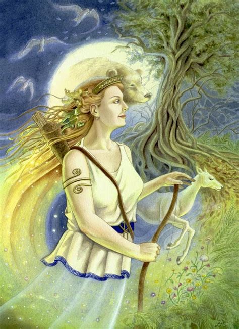 Dragonsfaerieselvesandtheunseen Goddess Artemis