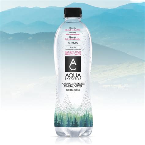 Aqua Carpatica Naturally Sparkling Mineral Water 169oz 24
