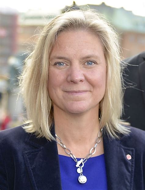 Magdalena andersson is the given candidate. Magdalena Andersson (Social Democrat) - Alchetron, the ...