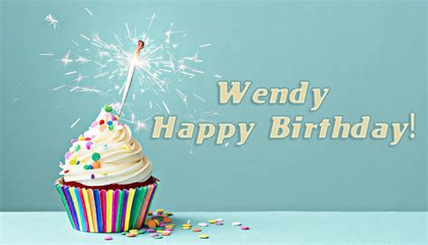 Happy Birthday Wendy Pictures Congratulations