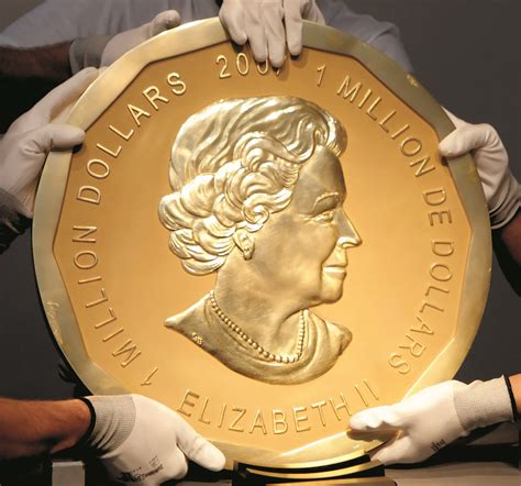 One Of The Six 1 Million Big Maple Leaf Coins The