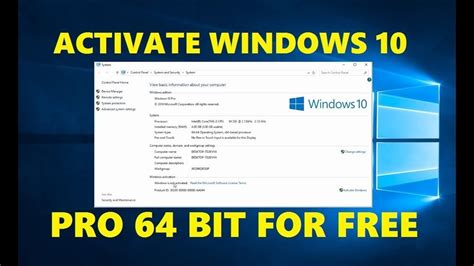Activate Windows 10 Pro Free Product Key 64 Bit 2018 Doovi