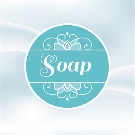 Vintage Soap Logo Soap Logo Design Template Sticker Design