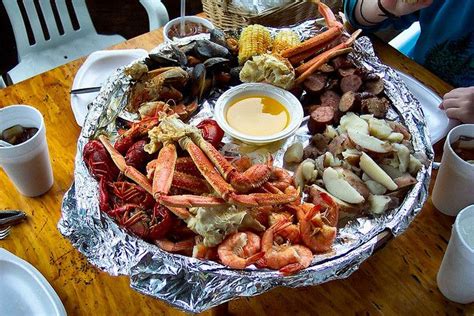The Crab Shack Tybee Island Ga Low Country Boil Food Seafood