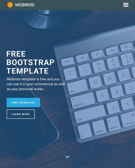 30 Excellent Free Html5 Bootstrap Templates 2021