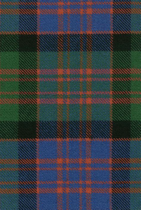 Macdonald Clan Ancient Tartan Fabric Swatch