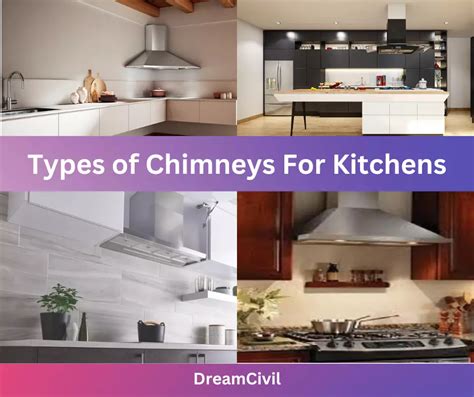 Types Of Chimneys For Kitchens