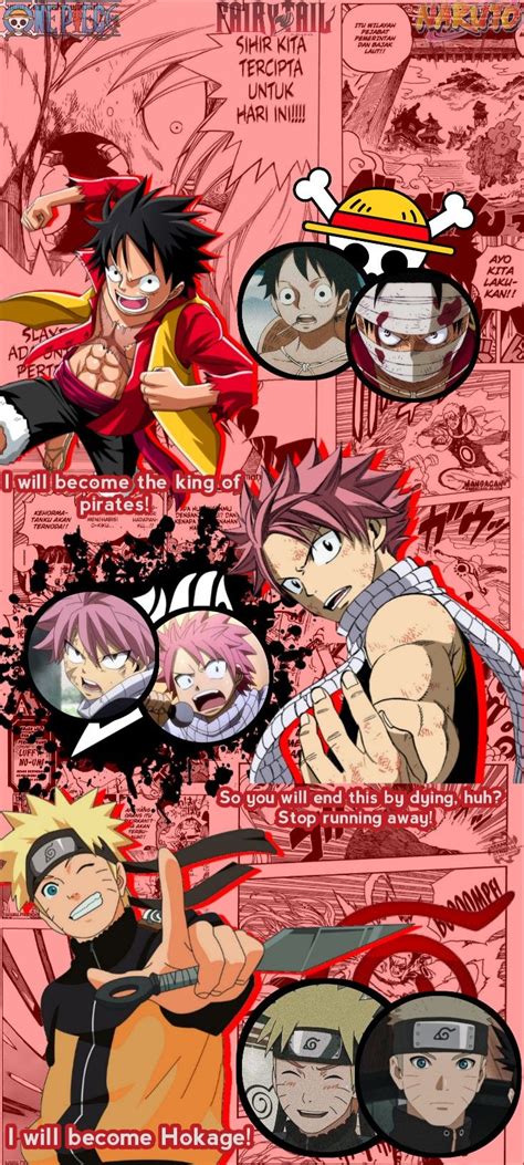 Free Download Naruto X Luffy X Natsu Luffy Natsu Cute Anime Wallpaper