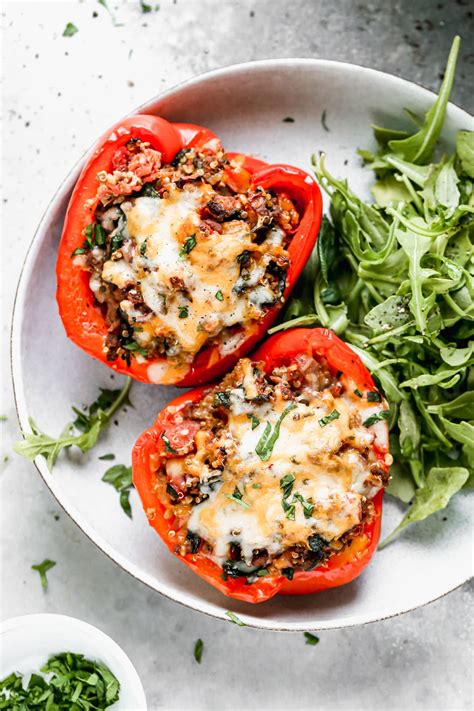 BEST Stuffed Peppers Plus Make Ahead Directions WellPlated Com