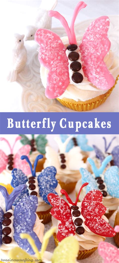 Butterfly Cupcakes Two Sisters