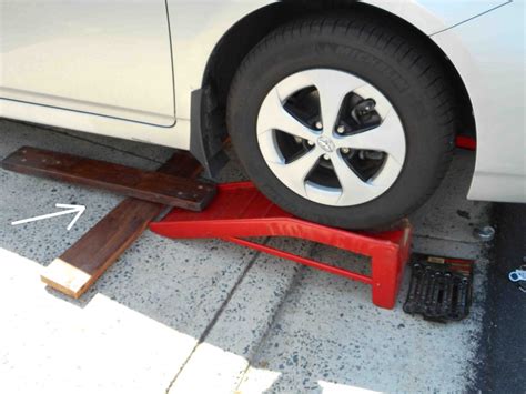 Measures 35.5 l x 12 w x 8.5h, maximum 16,000 lb weight capacity. Modifying ramps for DIY maintenance on Prius? | PriusChat