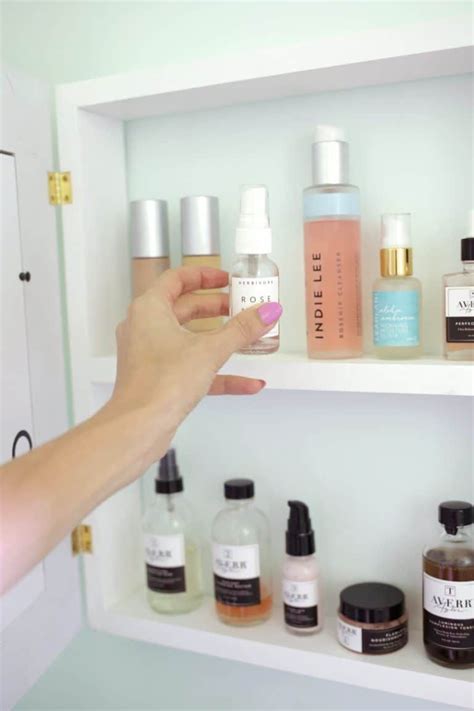 Let's take a look at the cabinet before the makeover… Hidden Medicine Cabinet DIY | Diy cabinets, Recessed ...